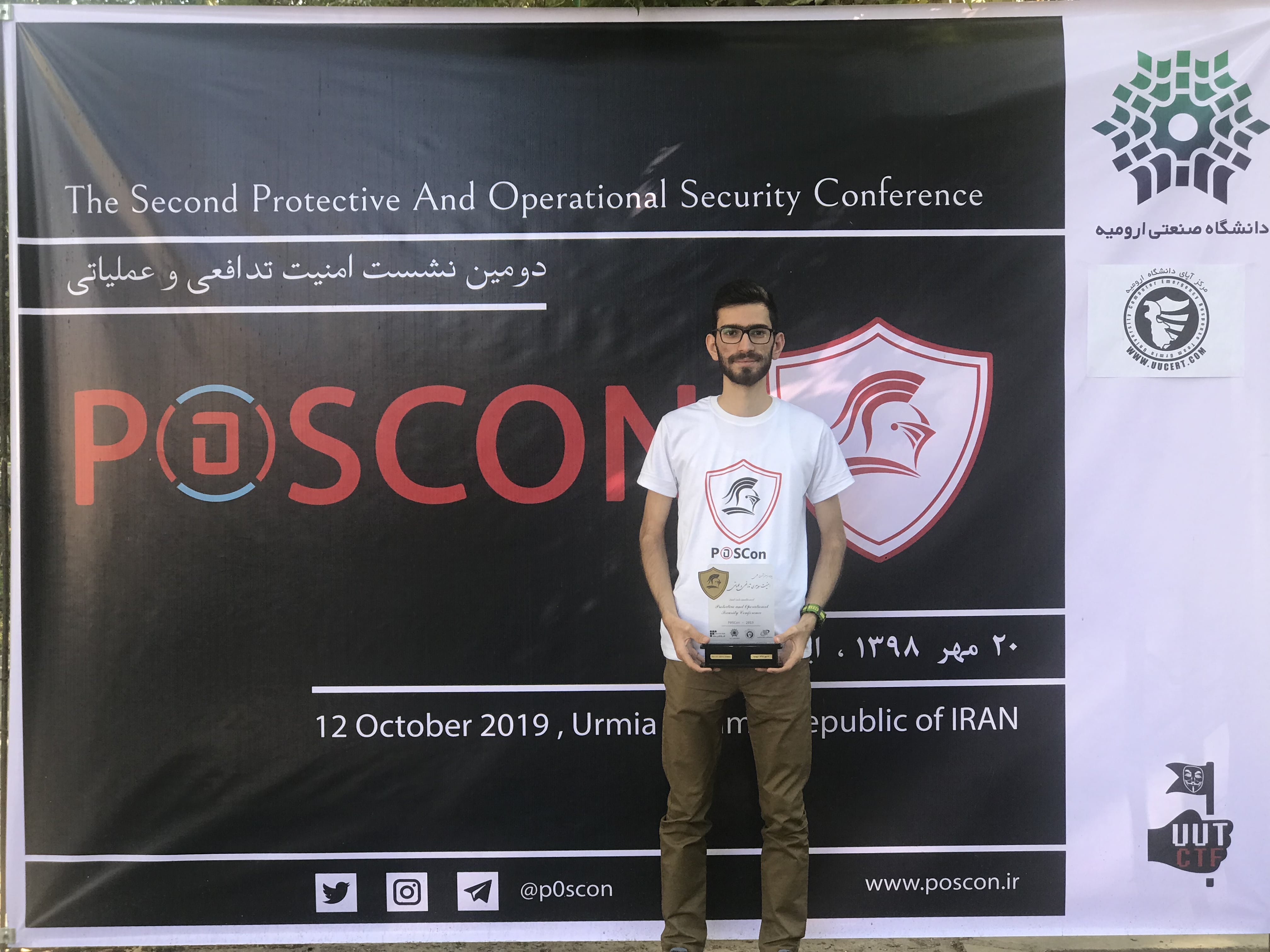 Hita Barasm Mamagani at the Protective and Operational Security Conference